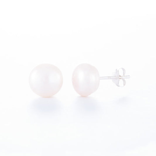 Who's Charlie 10mm Freshwater Pearl Stud