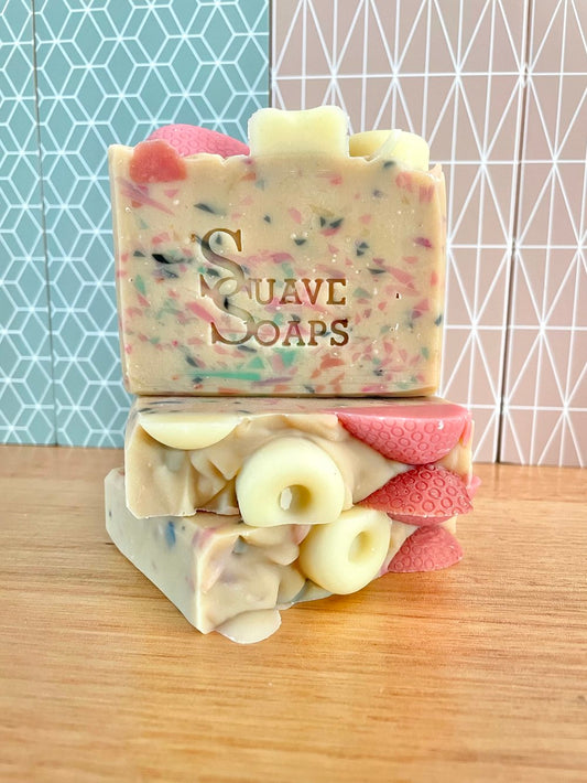 Sauve - Handmade Juicy Papaya Mango Goat Milk Soap