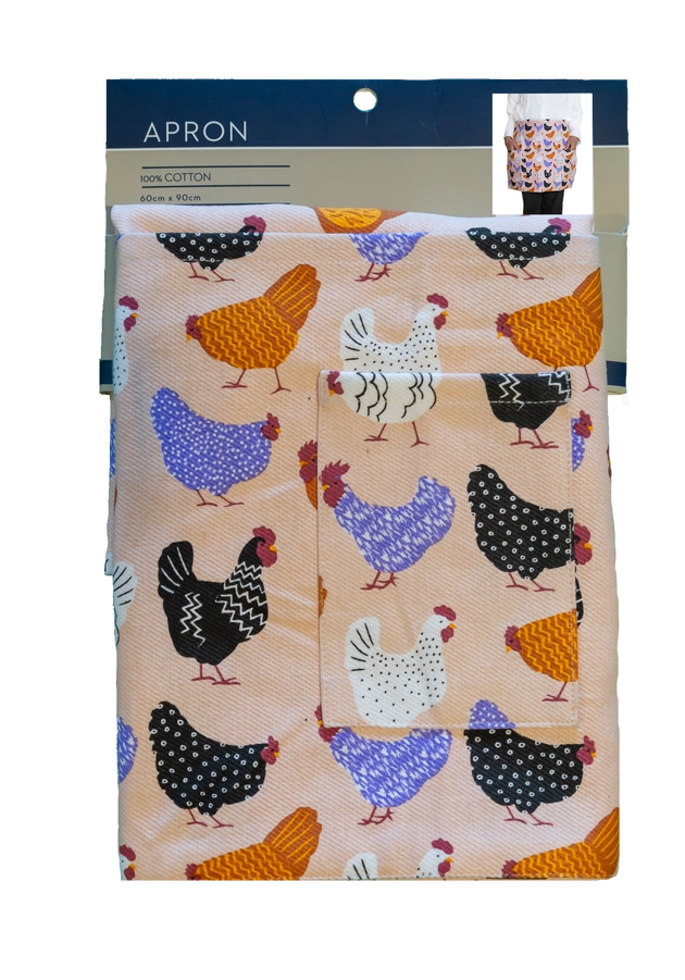 Apron (Heavy Drill) Waist - Bright Hens